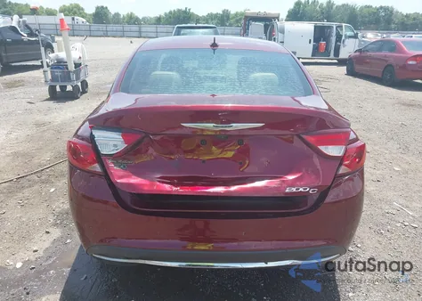 2015 Chrysler 200 C from USA, damaged, VIN 1C3CCCCB4FN564995